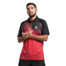 POLO ZEPHIR NOIRE ET ROUGE